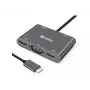 Sandberg USB-C -telakka 2xHDMI+1xVGA+USB+PD