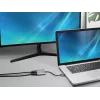 Sandberg USB-C -telakka 2xHDMI+USB+PD enimmäisresoluutio 3840x2160