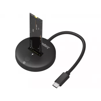 Sandberg USB 3.2 -telakka M.2+NVMe SSD:lle 4 TB musta