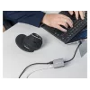 Sandberg USB-C Gigabit-sovitin PD100W USB Type-C RJ-45 1 Gbit/s harmaa