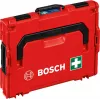 Ensiapulaukku Bosch 1600A02X2R — DIN-mukainen sarja L-BOXX 102:ssa, punainen