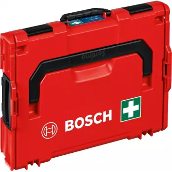 Ensiapulaukku Bosch 1600A02X2R — DIN-mukainen sarja L-BOXX 102:ssa, punainen