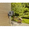 Seinään asennettava letkukela Gardena RollUp Automatic musta harmaa