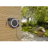 Seinään asennettava letkukela Gardena RollUp Automatic musta harmaa