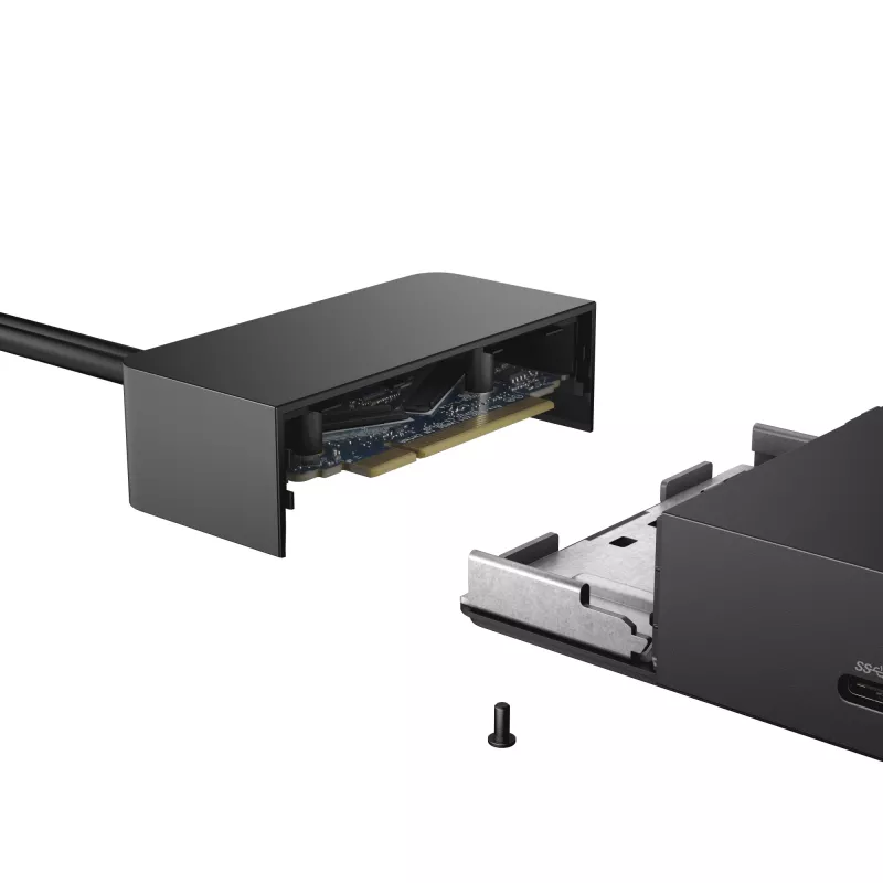 DELL WD19DC johdollinen USB 3.2 Gen 1 (3.1 Gen 1) Type-C musta