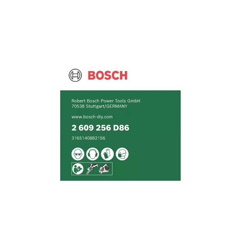 Bosch 2 609 256 D86 pistosaha-/puukkosahanterä/pistosahanterä teräs 1 kpl
