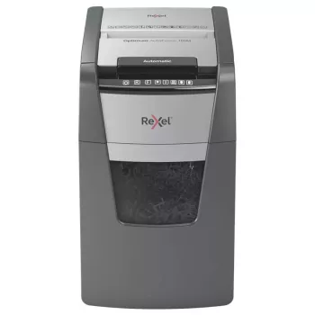 Rexel Optimum AutoFeed+ 150M silppuri mikrosilppu 55 dB 22 cm musta, harmaa