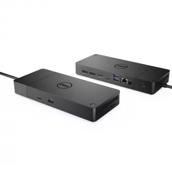 DELL WD19TBS-180W johdollinen USB 3.2 Gen 2 (3.1 Gen 2) Type-C musta