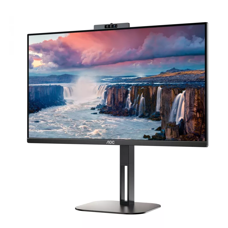 AOC V5 24V5CW/BK tietokonenäyttö 60,5 cm (23,8 inch) 1920 x 1080 pikseliä Full HD LED musta