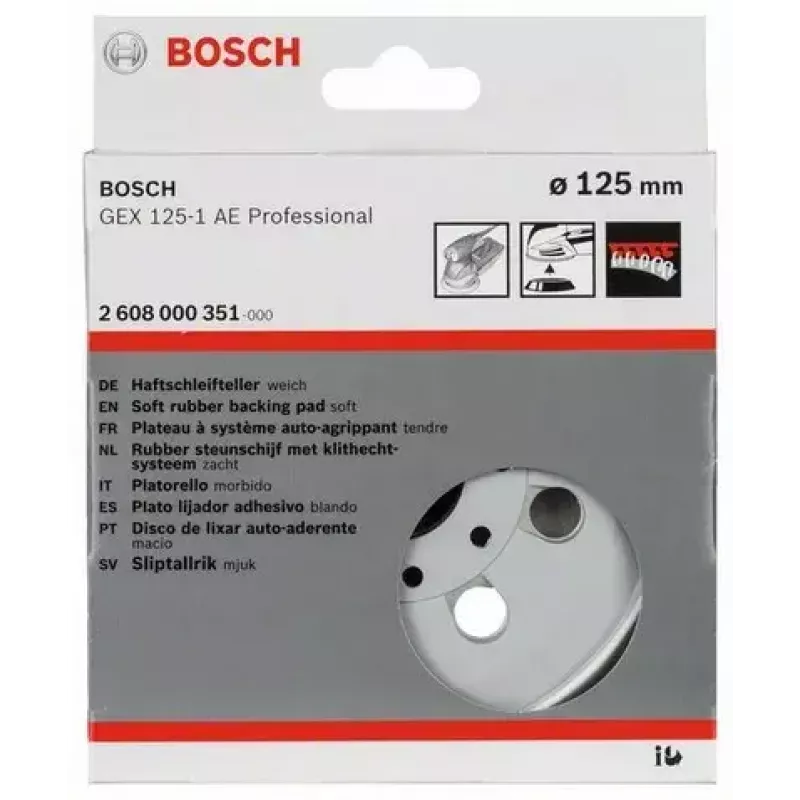 Hiomapadi Bosch 2 608 000 351 1 kpl