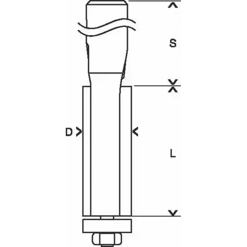 Bosch 2 608 628 346 jyrsin laminaatintasausjyrsin 1 kpl