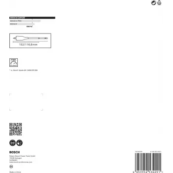 Bosch 2 608 900 334 pora litteäpora 7 kpl