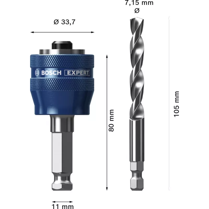 Bosch Expert 2 608 900 527 poratarvike reikäsaha-adapteri