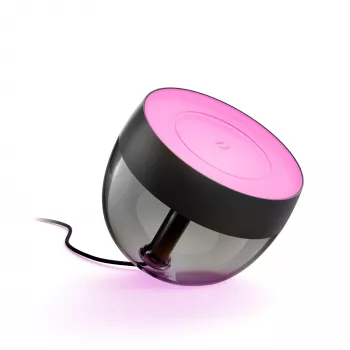 Philips Hue White and Colour Ambience Iris pöytävalaisin, älykäs pöytävalaisin, Bluetooth/Zigbee, musta, LED, metalli, synteettinen, ei vaihdettavat valonlähteet
