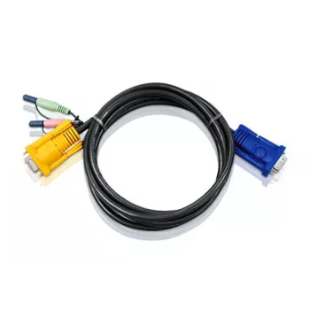 ATEN 2L5203A KVM-kaapeli, musta, 3 m