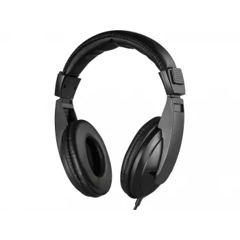 Sandberg Saver MiniJack Headphone Large, johdollinen, puhelut/musiikki, 20 - 20000 Hz, 270 g, kuulokkeet, musta