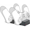 Speedlink JAZZ USB-laturi PS4-ohjaimille, musta