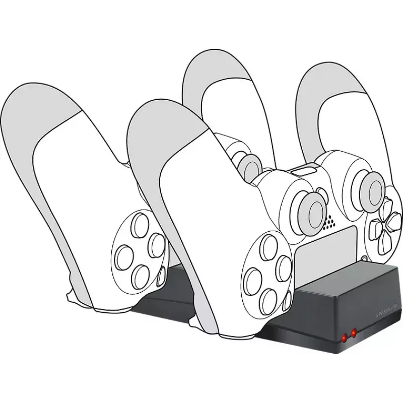 Speedlink JAZZ USB-laturi PS4-ohjaimille, musta