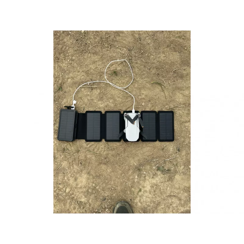 Varavirtalähde Sandberg Solar 6-Panel 20000mAh litiumpolymeeri musta