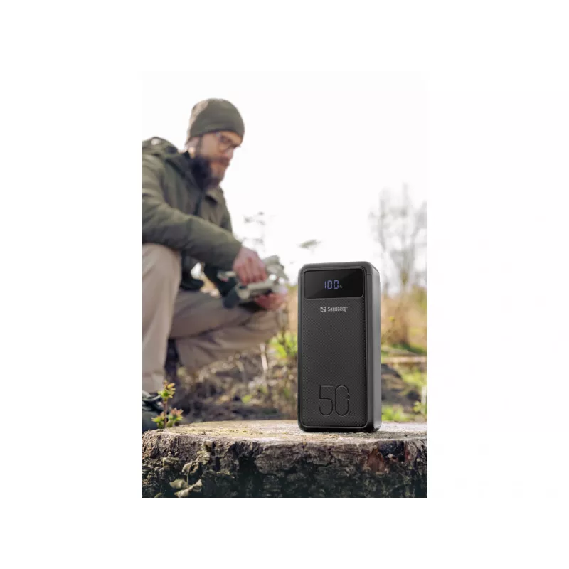 Kannettava varavirtalähde Sandberg USB-C PD 130W 50000mAh