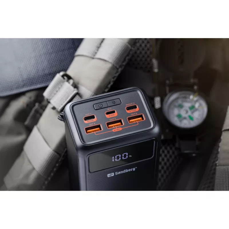 Kannettava varavirtalähde Sandberg USB-C PD 130W 50000mAh