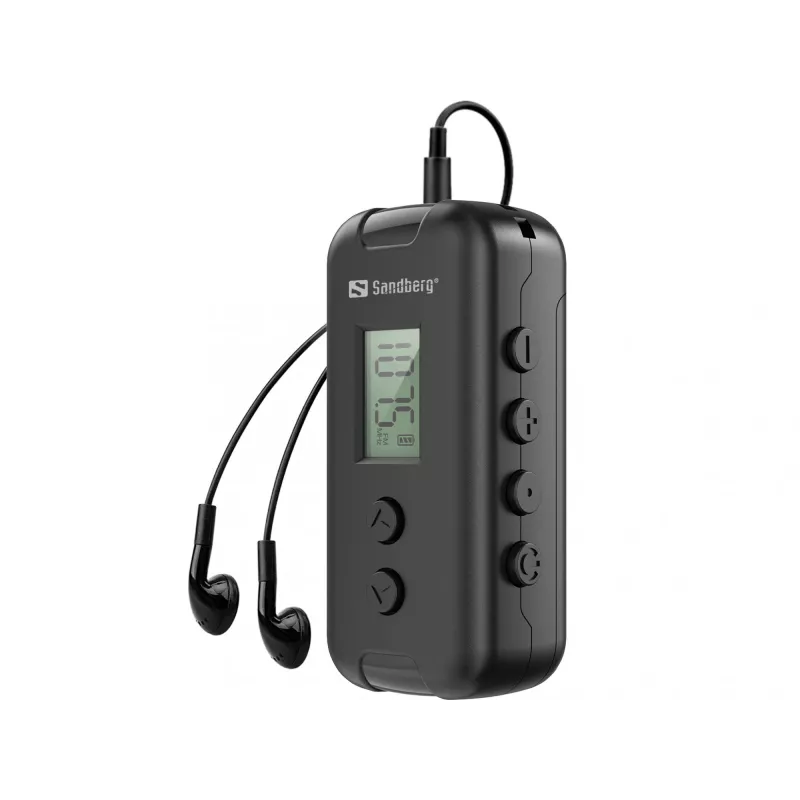 Kannettava radio Sandberg 421-00 FM 76-109 MHz musta