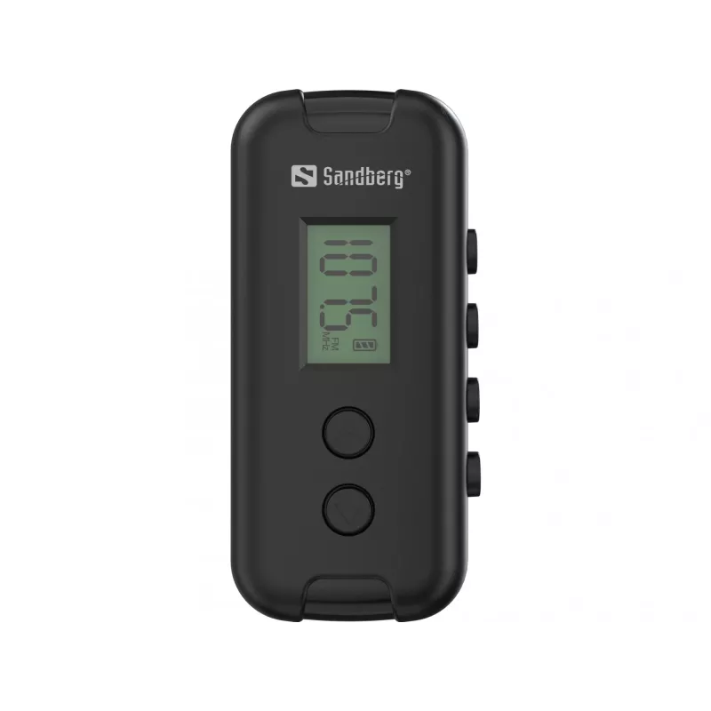 Kannettava radio Sandberg 421-00 FM 76-109 MHz musta