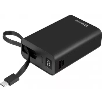 Kannettava akku Sandberg Powerbank 20000 PD20W Connect, 20000 mAh