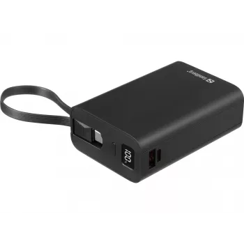 Kannettava akku Sandberg Powerbank 20000 PD20W Connect, 20000 mAh