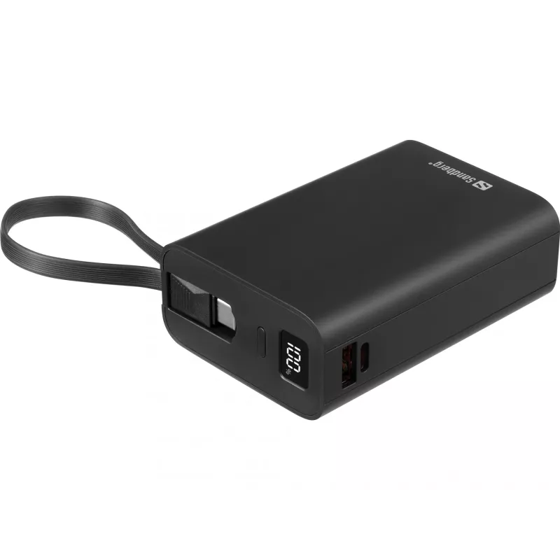 Kannettava akku Sandberg Powerbank 20000 PD20W Connect, 20000 mAh