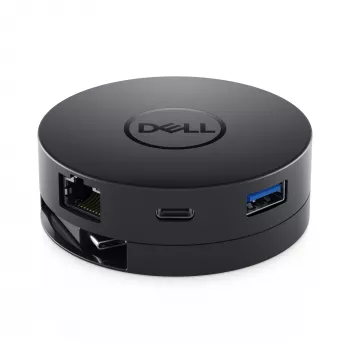 DELL DA300 johdollinen USB 3.2 Gen 2 (3.1 Gen 2) Type-C musta