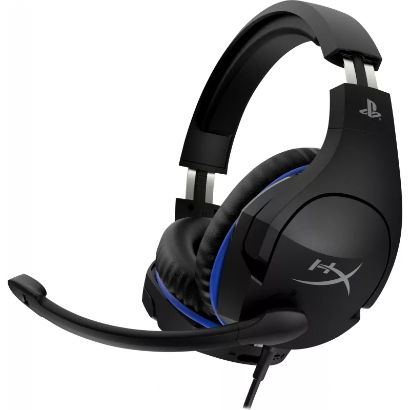 HyperX Cloud Stinger - pelikuulokemikrofoni - PS5-PS4 (musta-sininen)