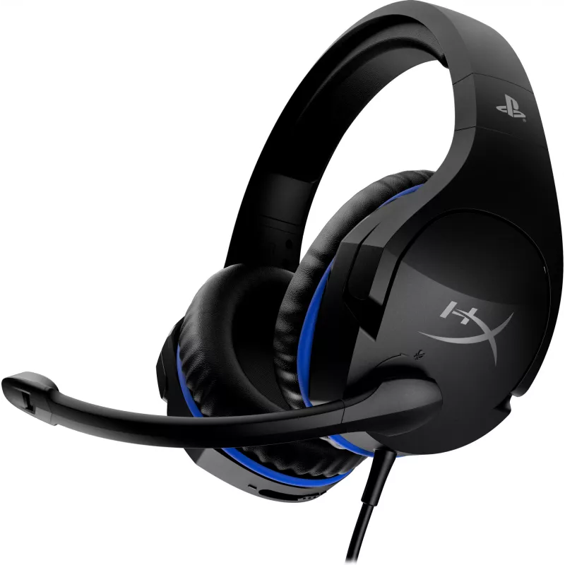 HyperX Cloud Stinger - pelikuulokemikrofoni - PS5-PS4 (musta-sininen)