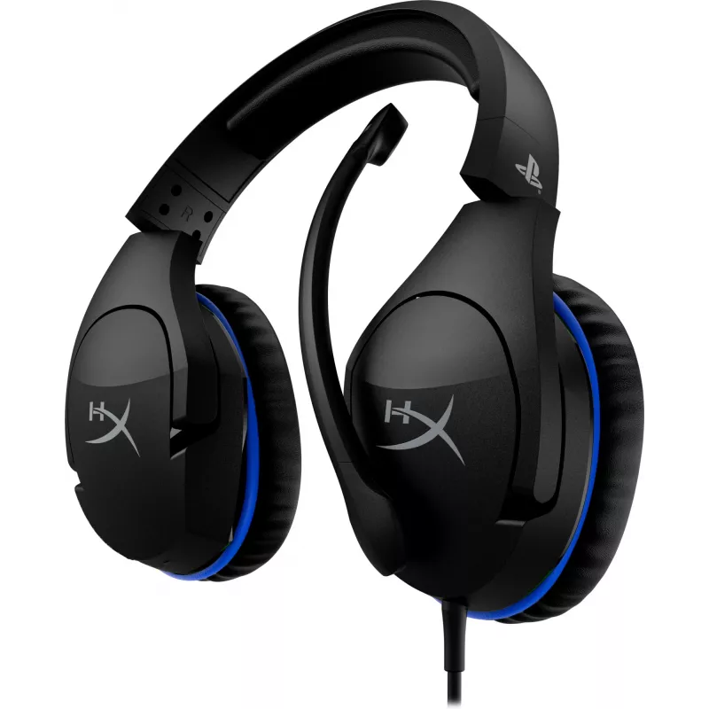 HyperX Cloud Stinger - pelikuulokemikrofoni - PS5-PS4 (musta-sininen)