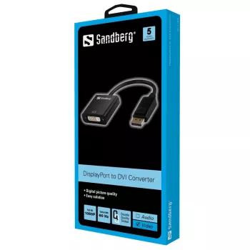 Sovitin DisplayPort - DVI Sandberg