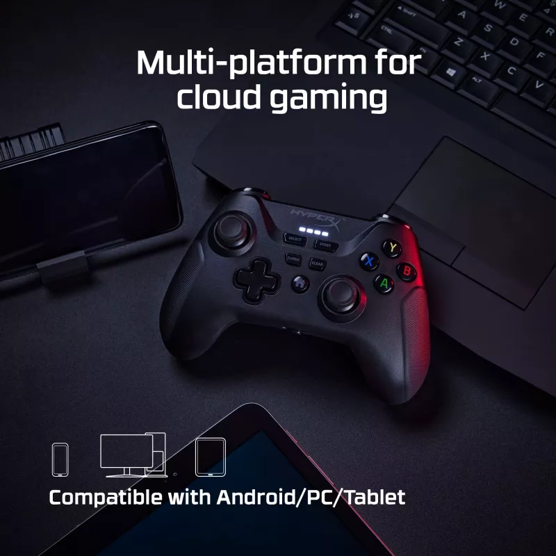 HyperX Clutch – langaton peliohjain (musta) – mobiililaitteet/PC