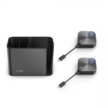 Langaton esitysjärjestelmä BenQ TZY61 pöytämalli, musta, ABS/alumiini/PC-kotelo, 67×67×23,2 mm