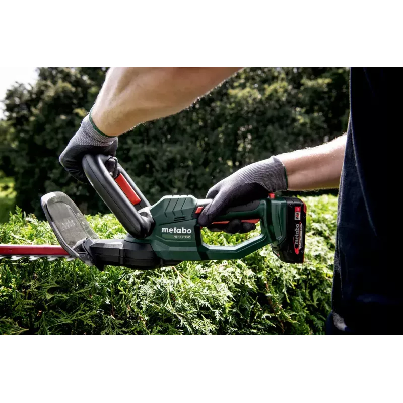 Metabo HS 18 LTX 65 akkukäyttöinen pensasleikkuri, 18 V, ilman akkua, 65 cm terä
