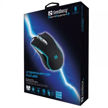 Sandberg Xterminator-hiiri 10000 DPI USB Type-A