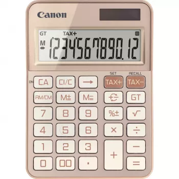 Peruslaskin Canon KS-125KB pöytämalli 12-numeroinen ruusukulta