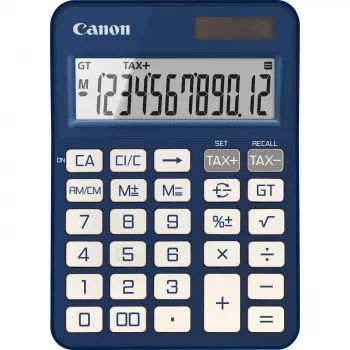 Peruslaskin Canon KS-125KB 12-numeroinen paristo aurinko sininen