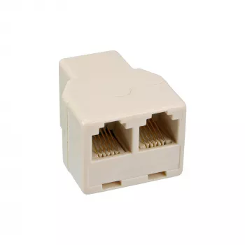 InLine modulaarinen jakaja 1x RJ12 liitäntä / 2x RJ12 liitäntä 69999B