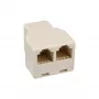 InLine modulaarinen jakaja 1x RJ12 liitäntä / 2x RJ12 liitäntä 69999B