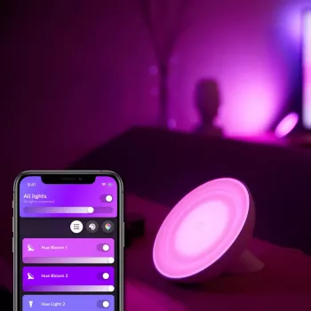 Älykäs pöytävalaisin Philips Hue White and Colour Ambience Bloom