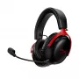 HyperX Cloud III Wireless - pelikuulokemikrofoni, musta; punainen, Kiina, korvan ympäri, suljettu, aktiivinen, 155 mm