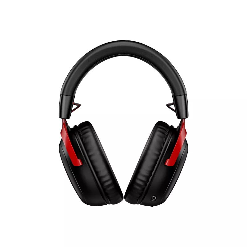 HyperX Cloud III Wireless - pelikuulokemikrofoni, musta; punainen, Kiina, korvan ympäri, suljettu, aktiivinen, 155 mm