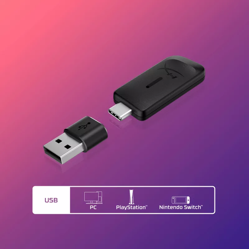 HyperX Cloud III Wireless - pelikuulokemikrofoni, musta; punainen, Kiina, korvan ympäri, suljettu, aktiivinen, 155 mm