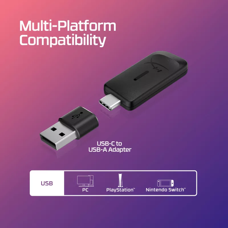 HyperX Cloud III Wireless - pelikuulokemikrofoni, musta; punainen, Kiina, korvan ympäri, suljettu, aktiivinen, 155 mm