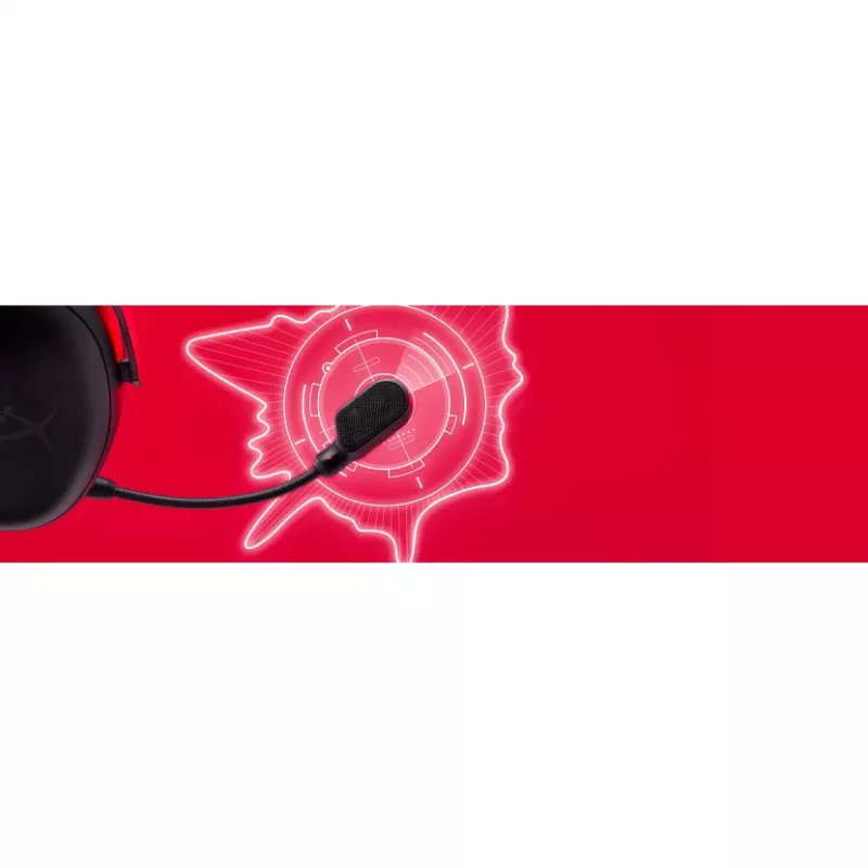 HyperX Cloud III Wireless - pelikuulokemikrofoni, musta; punainen, Kiina, korvan ympäri, suljettu, aktiivinen, 155 mm