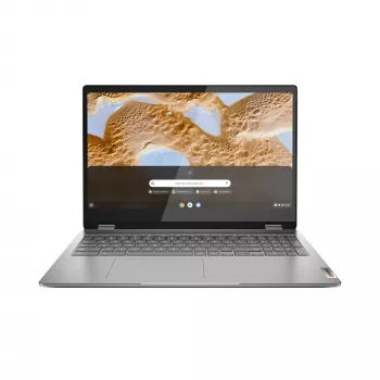 Lenovo IdeaPad Flex 3 Chrome 15IJL7 Intel® Celeron® N N4500 Chromebook 39,6 cm (15,6 inch) kosketusnäyttö Full HD 8 GB LPDDR4x-SDRAM 128 GB eMMC Wi-Fi 6 (802.11ax) ChromeOS harmaa